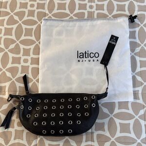 Latico Bond Black Leather Sling